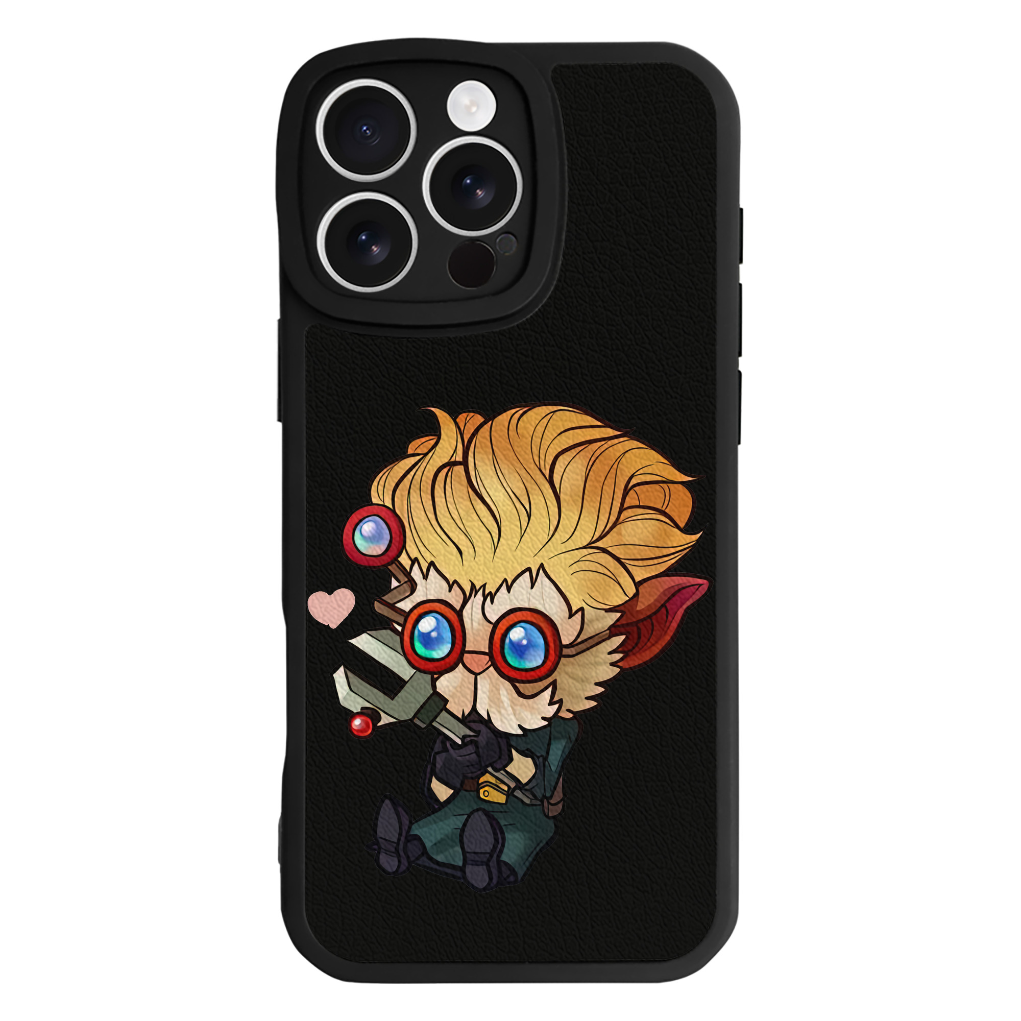 リーグ・オブ・レジェンド League of Legends LOL 【iPhone 16シリーズ対応】シリコンスマホケース（レザー調） 材質：シリコン